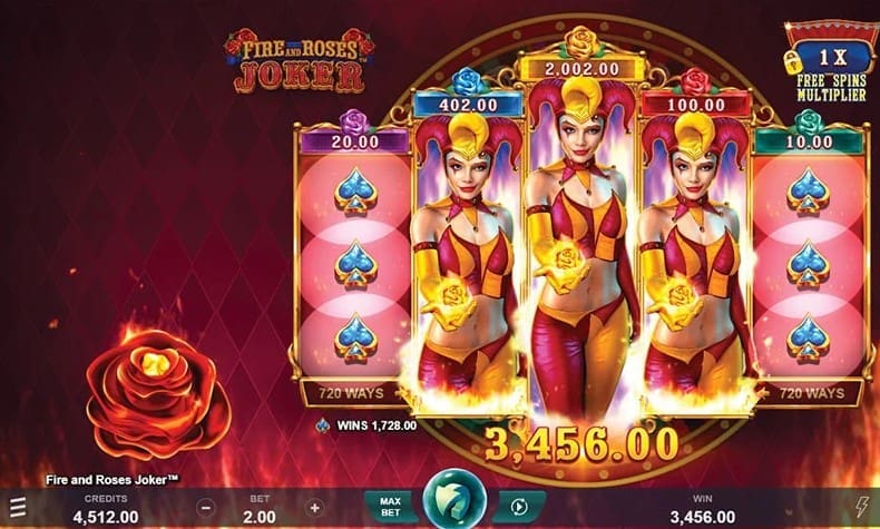 Fire and Roses JOKER slot game review