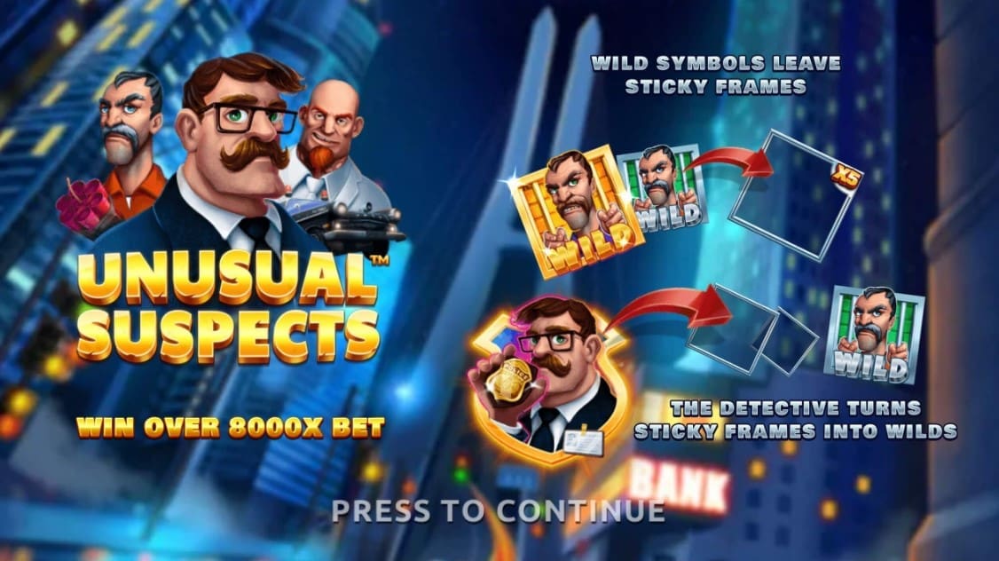 Unusual Suspects slot review