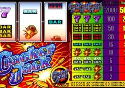 cracker jack slot