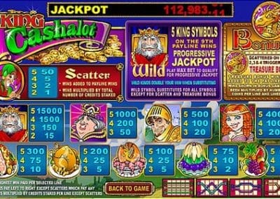 king cashalot slot2