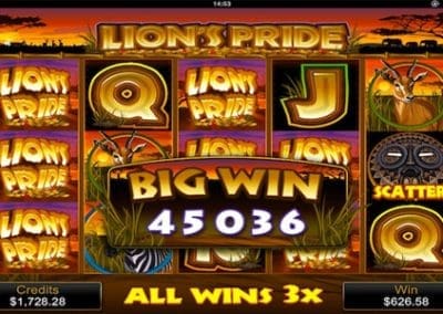 lions pride slot2